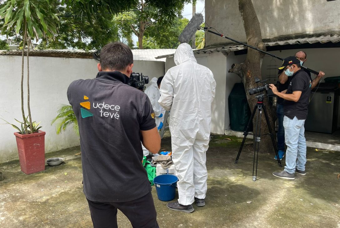 Toma de muestras de campo